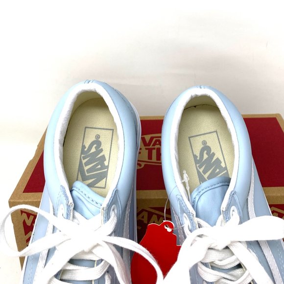 Vans Ballad Low Top Light Blue Old School Skateboarding Leather VN0A3WKT4Q0 - Picture 4 of 11